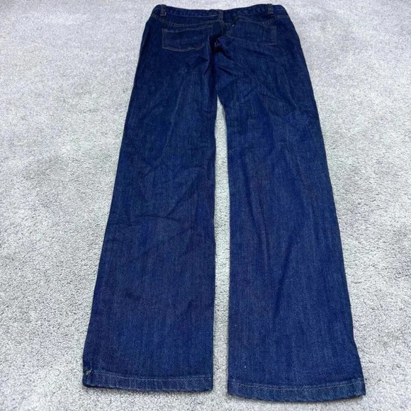 Workshop Andrea Jovine Jeans Blue Pockets Straight Women’s Size 6 - Picture 10 of 11